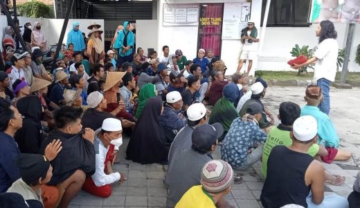 Konflik Tanah Pecatu Makin Panas, Ratusan Warga Melapor ke Kejari Lombok Tengah - GenPI.co NTB