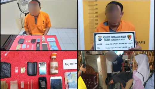 Asyik Transaksi Sabu, Pria di Indragiri Hilir Dibekuk Polisi - GenPI.co RIAU
