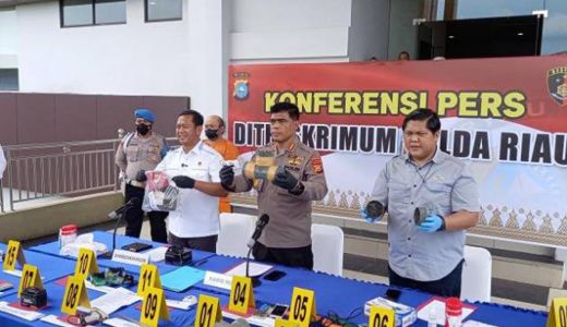 Polda Riau Beber Alasan Pria di Inhu Rakit dan Ledakkan Bom - GenPI.co RIAU