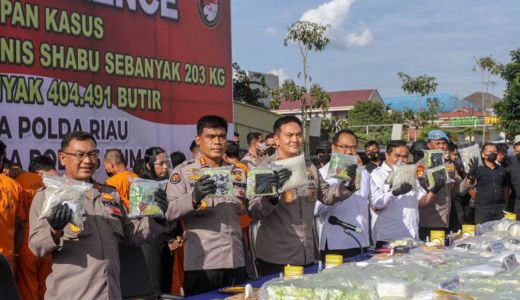 Operasi Antik Lancang Kuning, Polda Riau Tangkap 393 Tersangka - GenPI.co RIAU