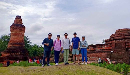 Tingkatkan Kunjungan, Kawasan Candi Muara Takus di Riau Dipercantik - GenPI.co RIAU