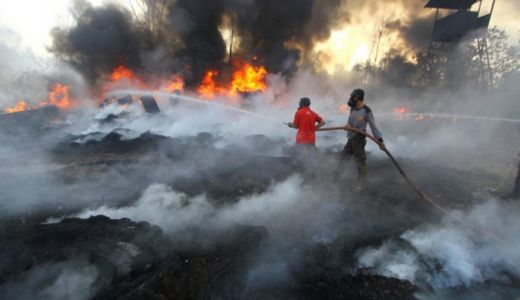 4 Daerah di Riau Dilaporkan Telah Terjadi Bencana Karhutla - GenPI.co RIAU