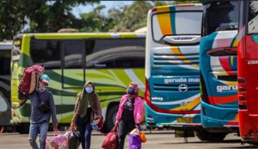 Arus Mudik, Jumlah Penumpang di Terminal Bus Pekanbaru Mulai Meningkat - GenPI.co RIAU