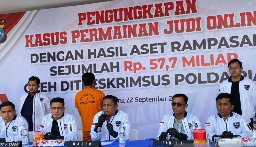 Polda Riau Tangkap Afiliator Judi Online di Pekanbaru, Sita Aset Rp 57,7 Miliar - GenPI.co RIAU
