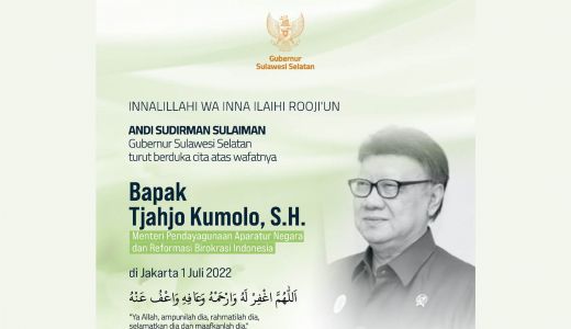 Menteri Tjahjo Kumolo Wafat, Gubernur Andi Berdoa dari Tanah Suci - GenPI.co SULSEL