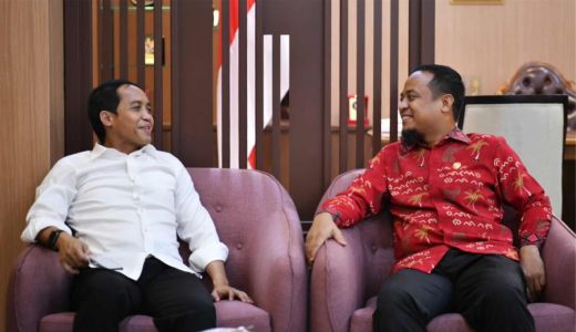 Gubernur Sulsel Bertemu Wamen ATR, Bahas Penertiban Aset di Sulawesi Selatan - GenPI.co SULSEL