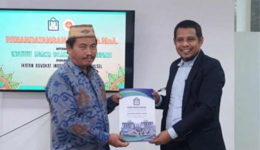Gandeng Ikadin Sulawesi Selatan, Mahasiswa IAIN Parepare Dibekali Pendidikan Hukum - GenPI.co SULSEL