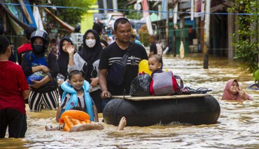 3.046 Rumah di Makassar Terendam Banjir, 7.859 Orang Mengungsi - GenPI.co SULSEL