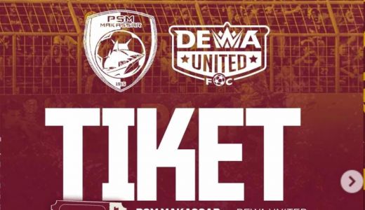 Begini Cara Beli Tiket PSM Makassar vs Dewa United, Gampang Banget - GenPI.co SULSEL
