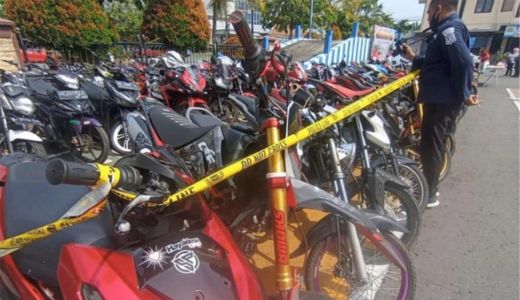 Bikin Kuping Budek, 990 Sepeda Motor Ditilang Polrestabes Makassar - GenPI.co SULSEL