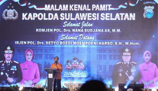 Komjen Nana Sudjana Pamit, Ucapan Gubernur Sulsel Bikin Haru - GenPI.co SULSEL