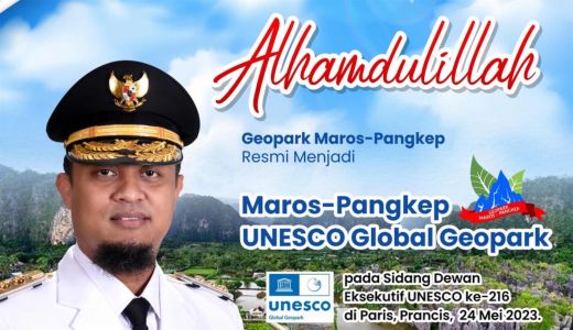 Gubernur Sulsel Jos, Geopark Maros Pangkep Diakui UNESCO - GenPI.co SULSEL