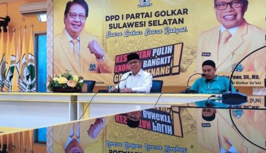 Wanaca Munaslub Kudeta Airlangga Hartarto, Golkar Sulsel Pasang Badan - GenPI.co SULSEL