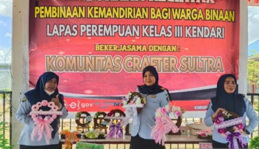 Lapas Wanita Kendari Bekali Keterampilan Napi Korupsi dan Narkoba - GenPI.co SULTRA