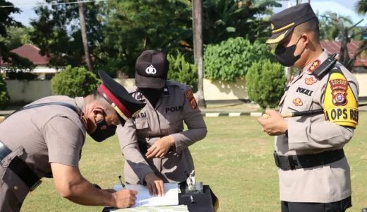 10 Perwira Polisi Polres Baubau Diganti, Ini Daftarnya - GenPI.co SULTRA