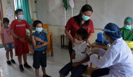 Sebelum Ramadan, Vaksinasi Anak di Konsel Sultra Harus 80 Persen! - GenPI.co SULTRA