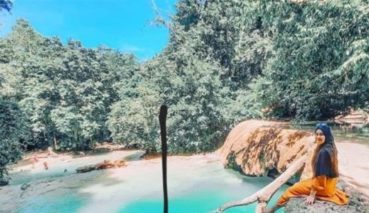 Pesona Air Terjun Seruni, Wisata Alam Cantik di Kolut Sultra - GenPI.co SULTRA