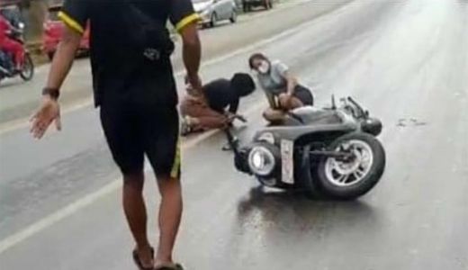 30 Motor Kecelakaan Massal di Jalan Kendari, Puluhan Luka-Luka - GenPI.co SULTRA