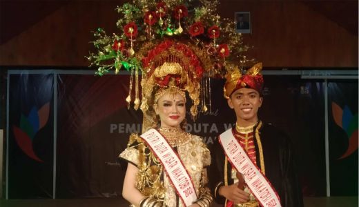 Sastri Putri dan Raditman Ansyar, Duta Wisata Wakatobi 2022 - GenPI.co SULTRA
