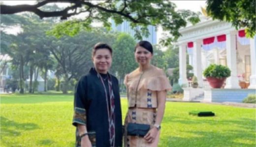 Cantiknya Greysia Polii dan Apriyani Rahayu Pakai Busana Sultra di Istana Negara - GenPI.co SULTRA