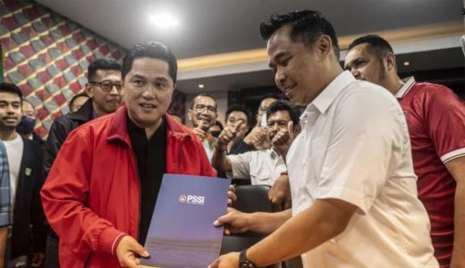 Erick Thohir Daftar Ketum PSSI, Didukung Milenial hingga Putra Jokowi - GenPI.co SULTRA