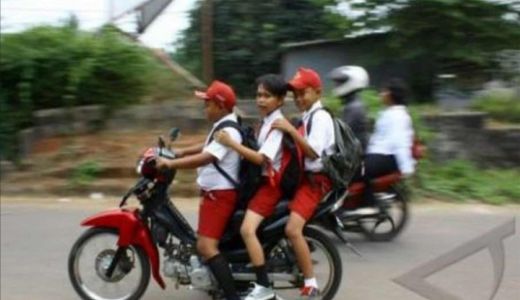 Siswa SD dan SMP Konawe Bawa Motor, Sekolah Boleh Sita Kendaraan - GenPI.co SULTRA