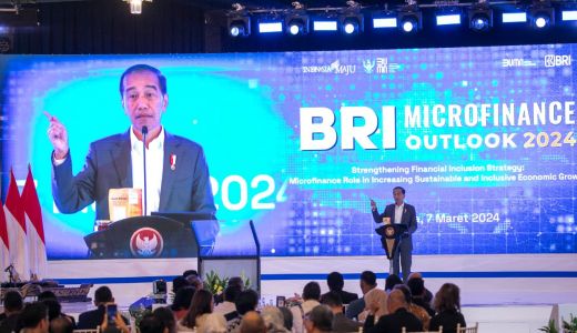 Presiden Jokowi Apresiasi Komitmen BRI saat Pembukaan BRI Microfinance Outlook 2024 - GenPI.co SULTRA