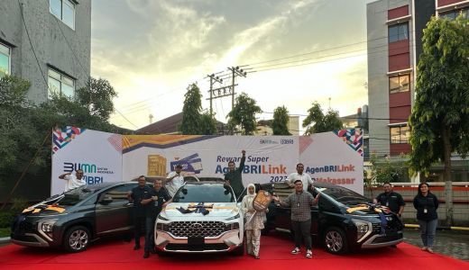 Pemberian Penghargaan! BRI Bagikan Mobil Kepada Agen BRILink Berprestasi - GenPI.co SULTRA