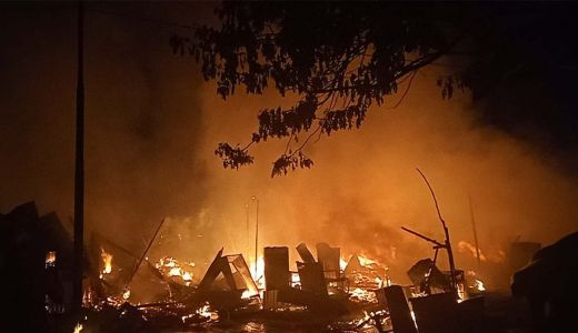 Kebakaran Kendari di 27 Titik, Diduga Akibat Korsleting Listrik - GenPI.co SULTRA