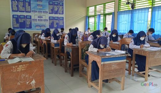 Hamdalah, SD dan SMP di Kendari Gelar PTM 100 Persen - GenPI.co SULTRA