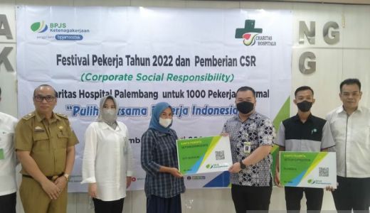 1.000 Pekerja Sektor Informal di Palembang Dapat Jaminan BPJS TK - GenPI.co SUMSEL