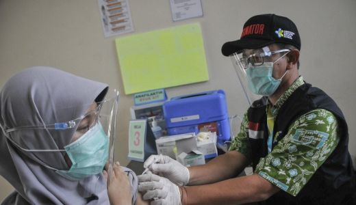 Vaksinasi Dosis 1 di Kabupaten OKU Hampir 100 Persen - GenPI.co SUMSEL