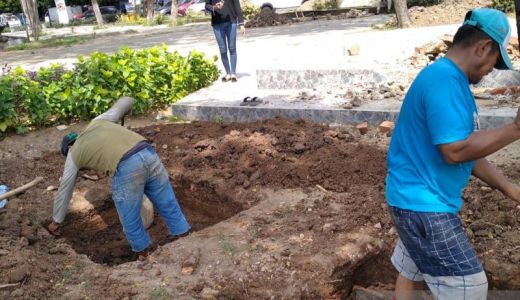 Ditemukan Struktur Batu Bata Kuno di Kawasan SMB II Palembang - GenPI.co SUMSEL