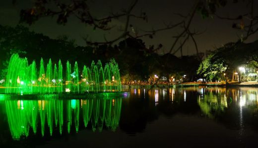 Taman Kambang Iwak, Tempat Favorit Warga Palembang Kongko - GenPI.co SUMSEL