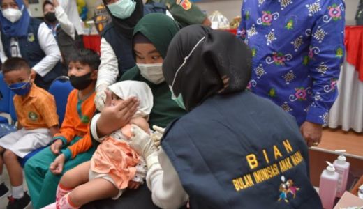 19 Ribu Anak di OKU Dapat Imunisasi Program BIAN 2022 - GenPI.co SUMSEL