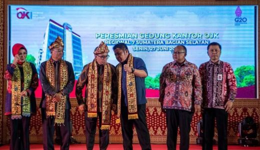 OJK Bangun Gedung Baru Estetis di Sumsel, Ini Harapan Gubernur HD - GenPI.co SUMSEL