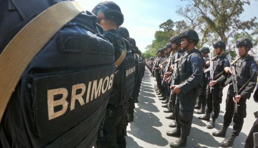 Amankan KTT G20 Bali, Ratusan Personel Brimob Polda Sumsel Bersiaga - GenPI.co SUMSEL