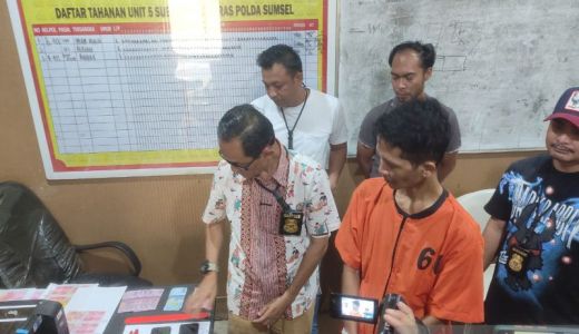 Pembuat Rp 5,2 Juta Uang Palsu di Palembang Ditangkap Polisi - GenPI.co SUMSEL