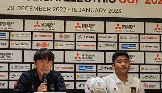 Timnas Indonesia VS Thailand, Shin Tae Yong Optimistis Menang - GenPI.co SUMSEL