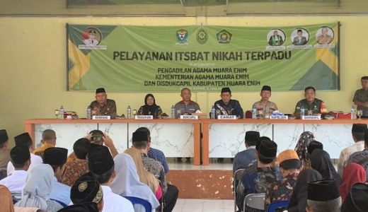 Kabupaten Muara Enim Gelar Isbat Nikah Terpadu Jemput Bola - GenPI.co SUMSEL