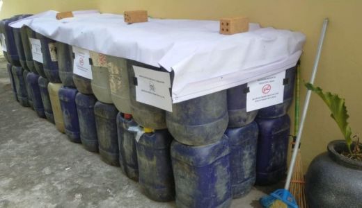 Polisi Tangkap Penimbun 35 Liter Pertalite di OKU Timur - GenPI.co SUMSEL