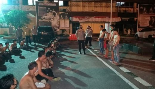 Polrestabes Medan Amankan 56 Preman, Ada Kenal? - GenPI.co SUMUT
