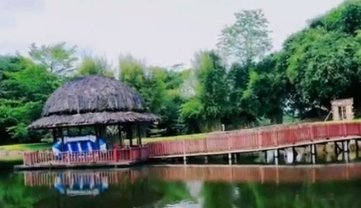 Serunya Wahana Outbond Kampung Ladang Deli Serdang - GenPI.co SUMUT