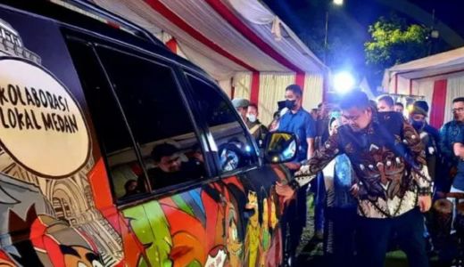 Bobby Nasution Mural Mobil Dinasnya, Seperti Apa? - GenPI.co SUMUT