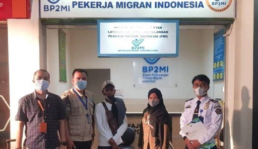 Imigrasi Kualanamu Amankan 2 Calon PMI Ilegal - GenPI.co SUMUT
