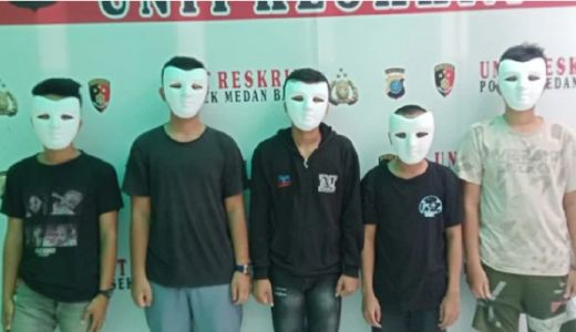 Polisi Amankan 5 Pelajar di Medan Gegara Lakukan Ini - GenPI.co SUMUT