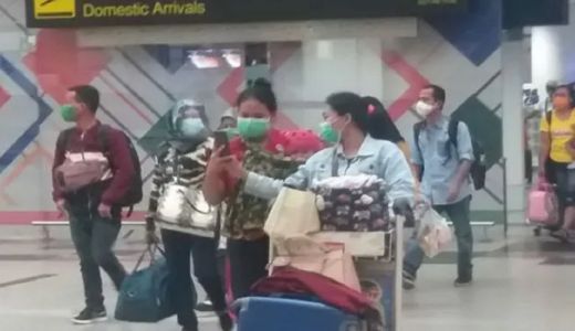 H-1 Natal. Penumpang Bandara Kualanamu Capai 24 Ribu - GenPI.co SUMUT