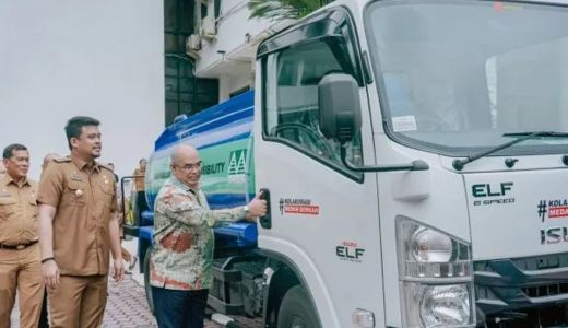Terima 3 Mobil Tangki Air, Ini Harapan Bobby Nasution - GenPI.co SUMUT