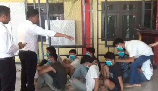 Polisi Tangkap 58 Anggota Geng Motor di Deli Serdang - GenPI.co SUMUT