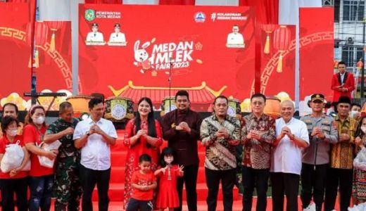 Imlek Fair di Medan, Ini Pesan Bobby Nasution - GenPI.co SUMUT